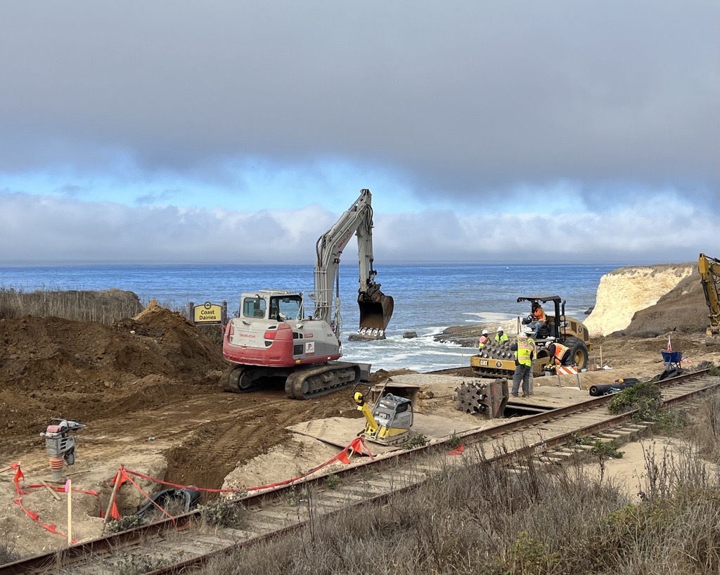 Construction of segment 5 on North Coast