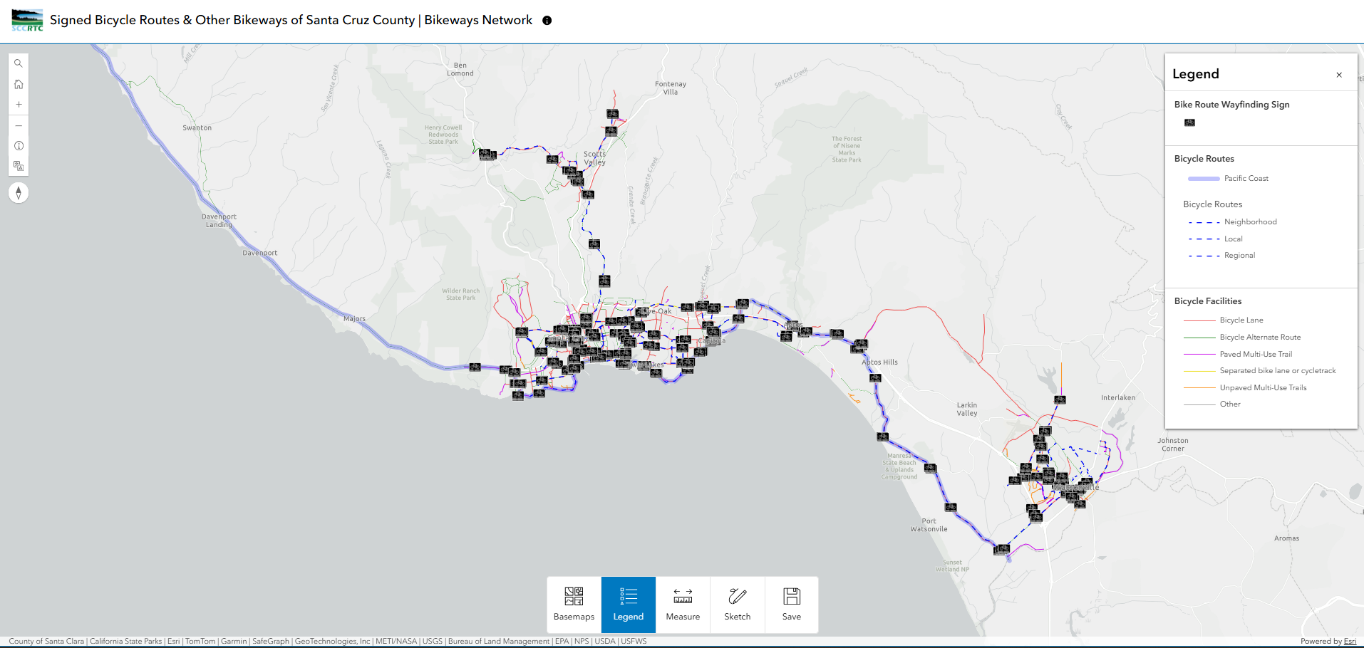 Bicycle Network Map