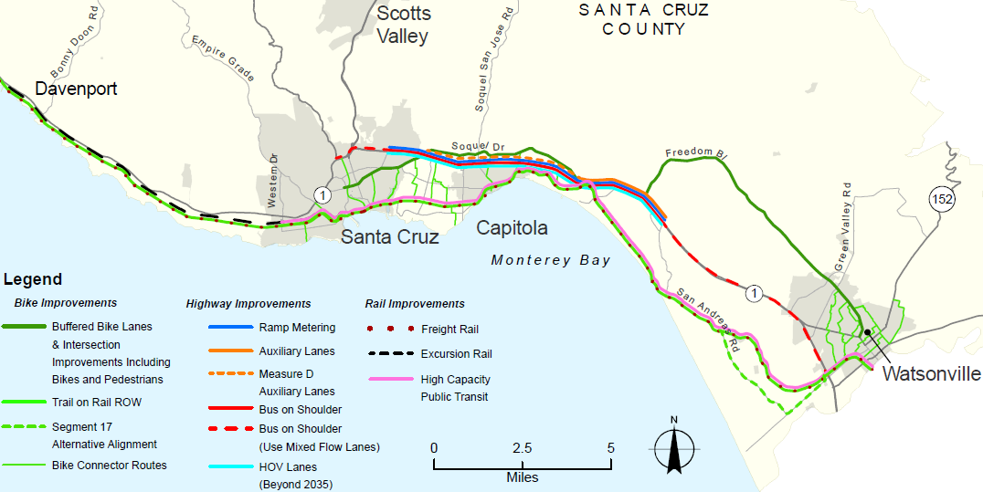 Preferred Scenario map