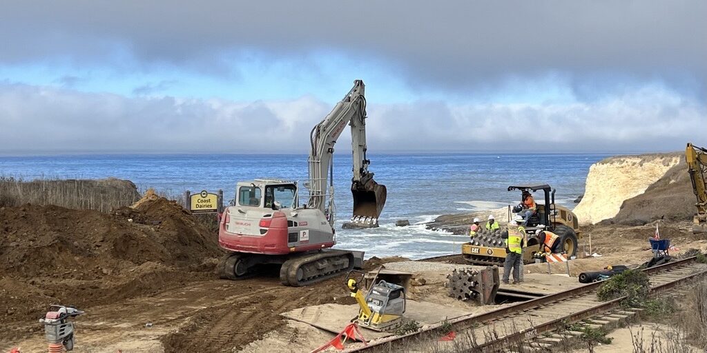 Construction of segment 5 on North Coast